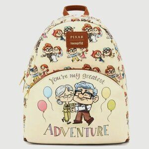 Loungefly Disney Pixar Up Mini Backpack Carl Ellie You're My Greatest Adventure